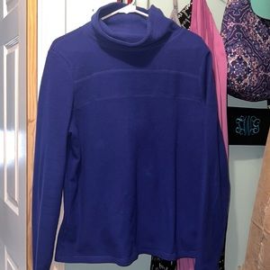 Victoria Secret Sport Purple Fleece Pullover